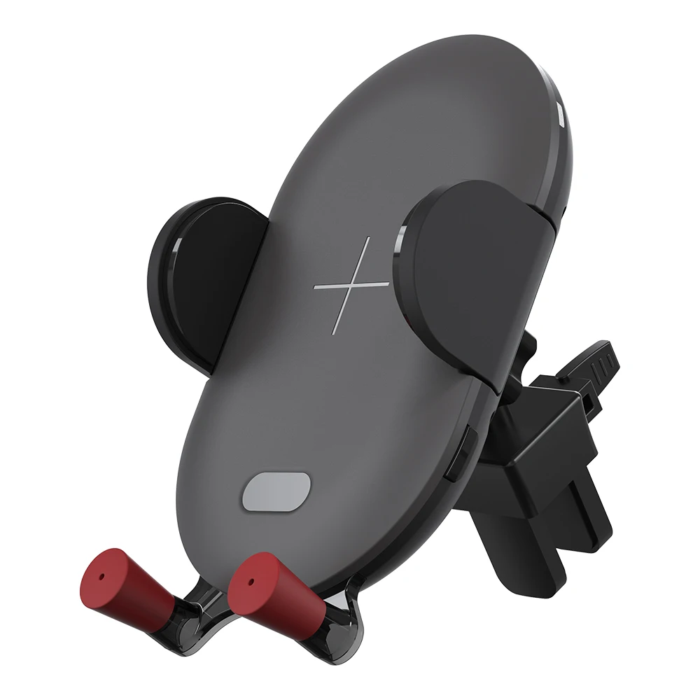 
2021 new arrivals10w wireless phone car holder charger infrared sensor 