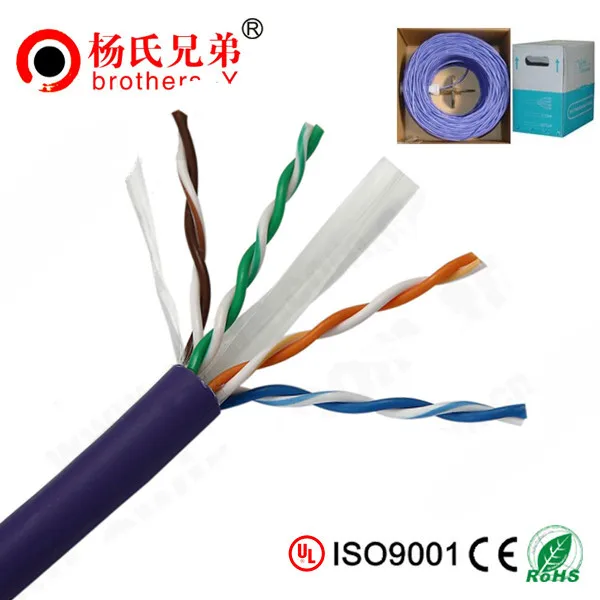  Лидер продаж 4 пары сетевой кабель cat6 медный