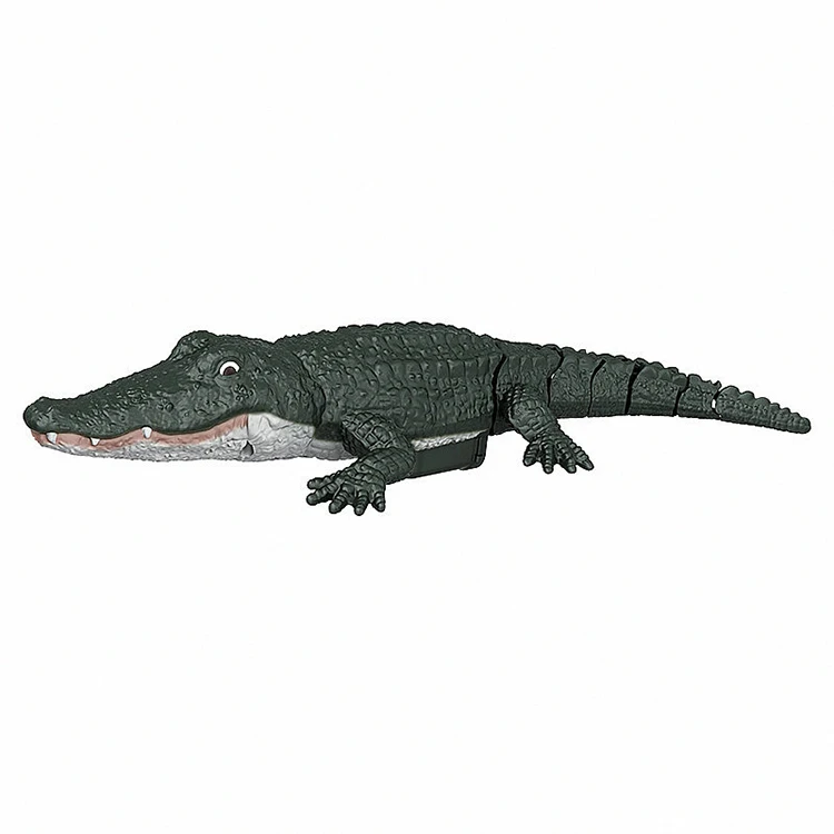 2.4G Waterproof Electric RC Tricky Alligator Boat Simulation Remote Control Crocodile Toys