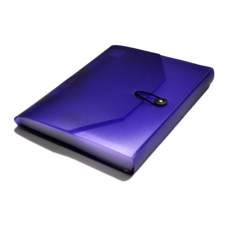 A4 Size 13 Pockets Expandable File Organizer with Cover, Portable Rainbow File Folder