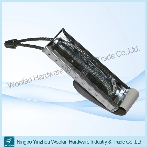 Precast concrete wire rope loop box for construction loop box