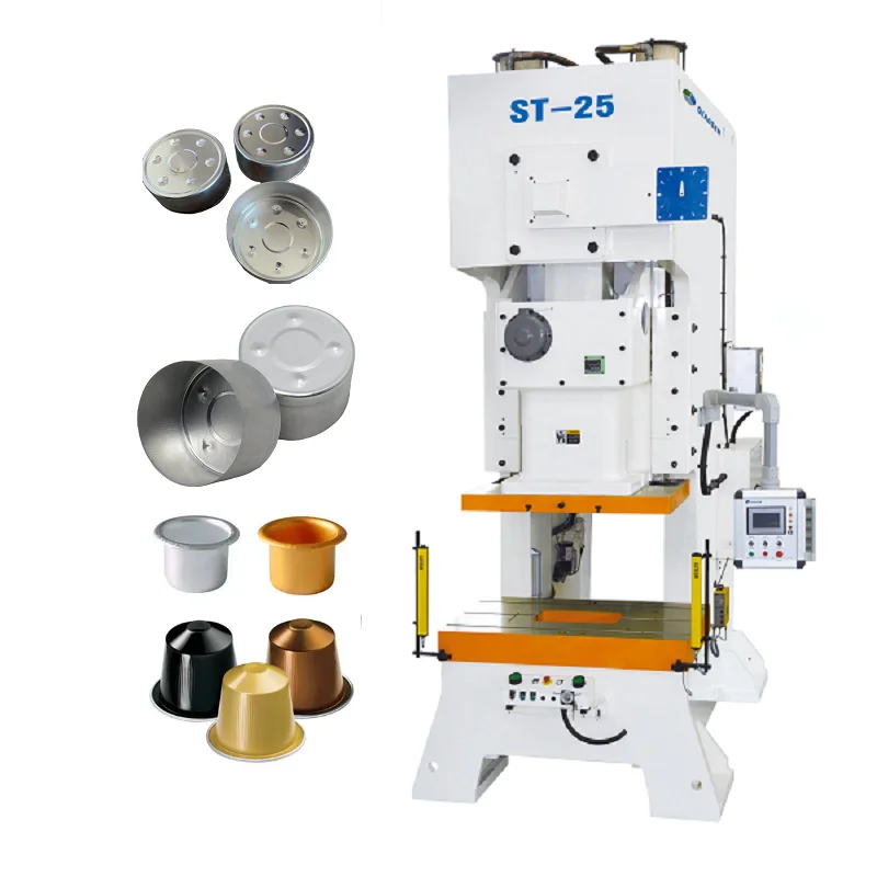 China supplier aluminum tealight cup  making press stamping aluminum coffee cup manufacturing punching press machine