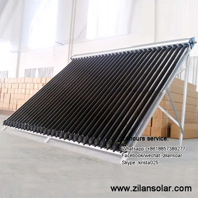 Good quality presurrized vacuum solar collector china