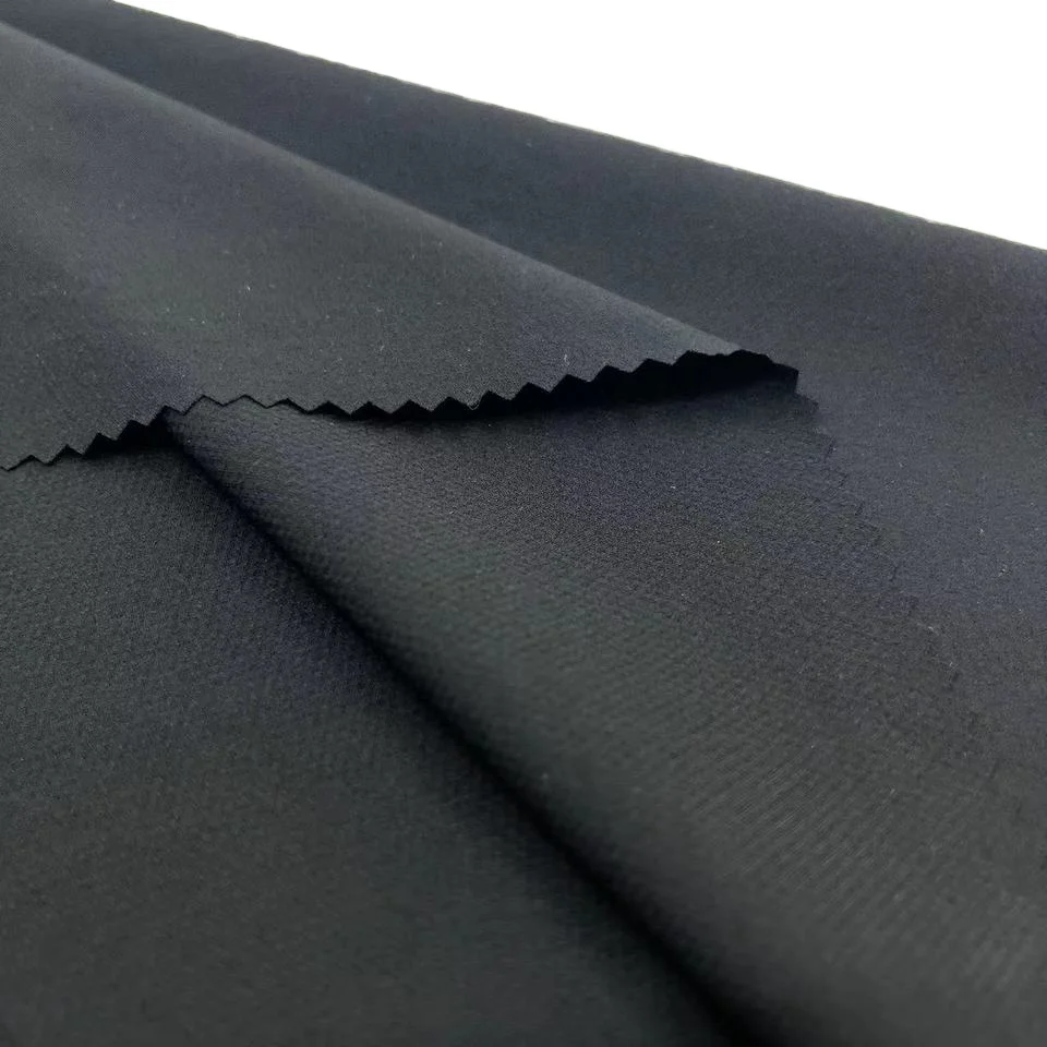 Soft Water repellent Pineapple plaid twisted nylon polyamide spandex 4 way stretch fabric for shirts