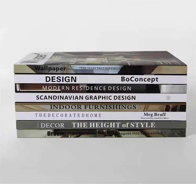 Simple Modern Fake Book Decoration Book Decoration Photography Prop Book