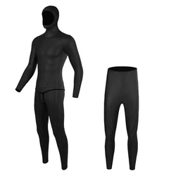 DIVESTAR 2022Newest Two-piece 3mm Neoprene Custom colorful Super Stretchy Yamamoto glide skin smooth skin freediving wetsuit