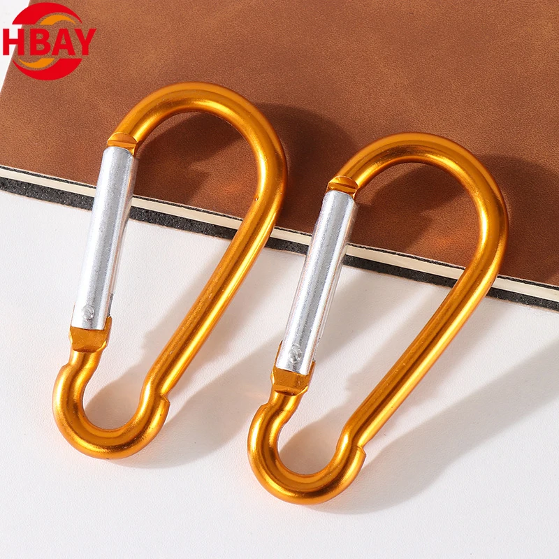 Metal climbing buckle No.5 backpack hook aluminum alloy multifunctional safety climbing buckle