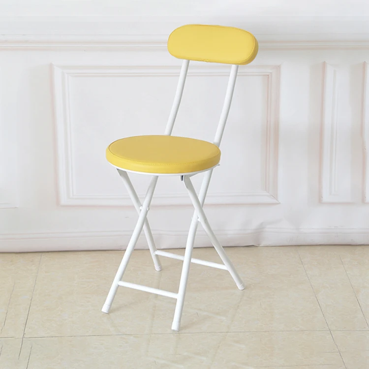 
Wholesale multi color used metal folding outdoor chair with back 