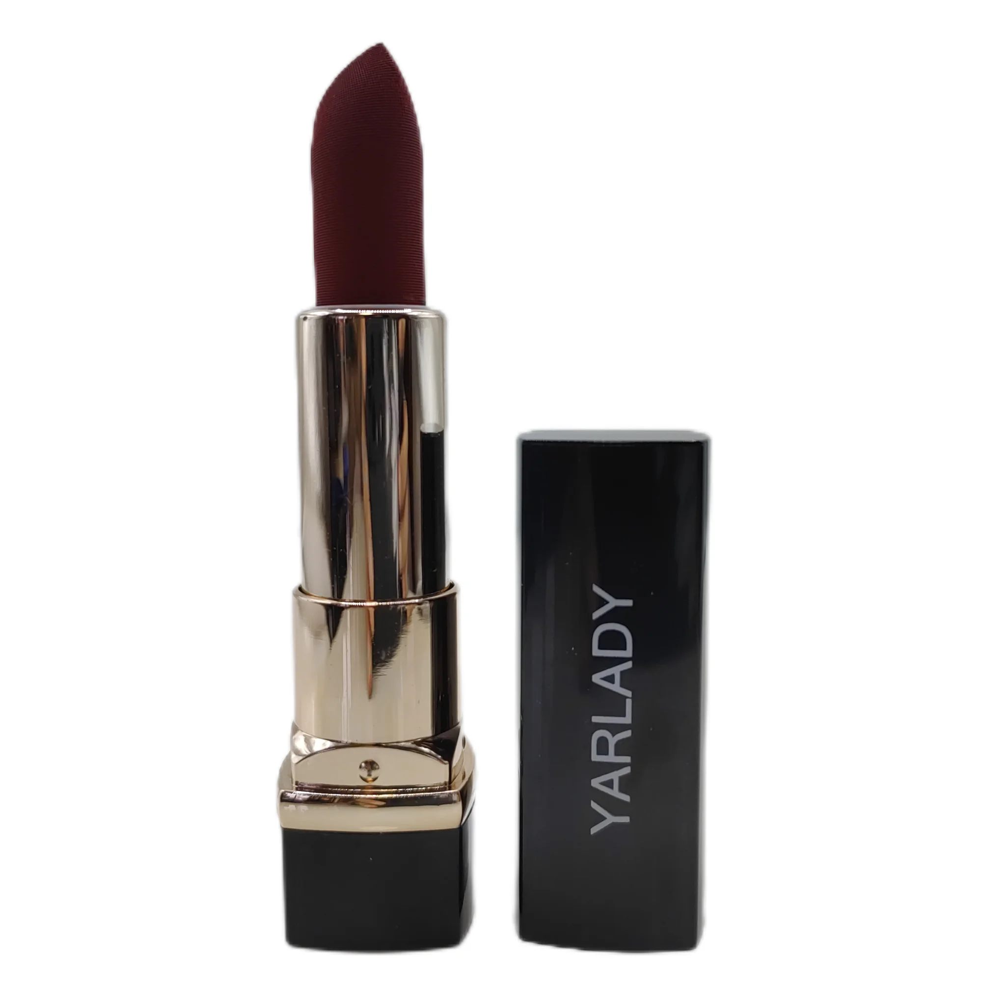 High Quality OEM Cosmetic China Cheap Cute Shine Luxury Natural Satin Branded Private Logo Make Your Own Black Makeup Lipstick