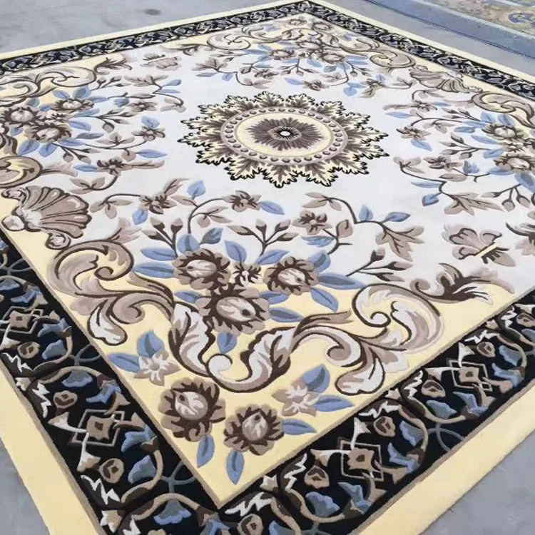 Floor Mat Wool Living Room Carpet Colorful Wall-to-wall Carpet Natural Handmade Domestic Whole Wool Modern Rectangle Medium Pile
