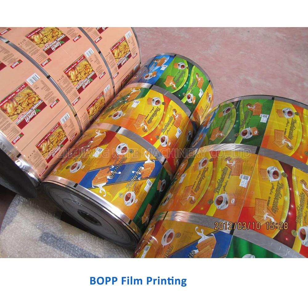 Four Colour Flexo Printing Machine Plastic Film Single Color Flexo Printing Machine One Color Flexographic Machine