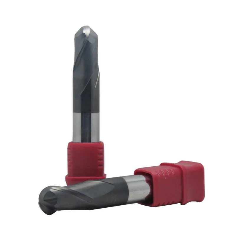 Custom CNC Coated  Ball Nose End Mill Cutter Straight Shank for High-Speed Router for Carbon Steel OEM & ODM Support
