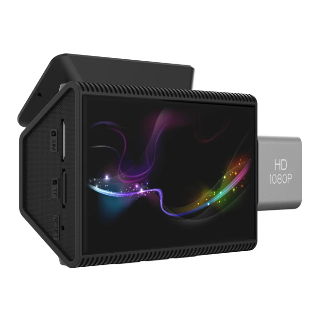 4G Card Android 8.1 Dual Lens Dash Cam WIFI GPS Navigator car Dashboard Camera Recorder 3 inch car black box for universal car