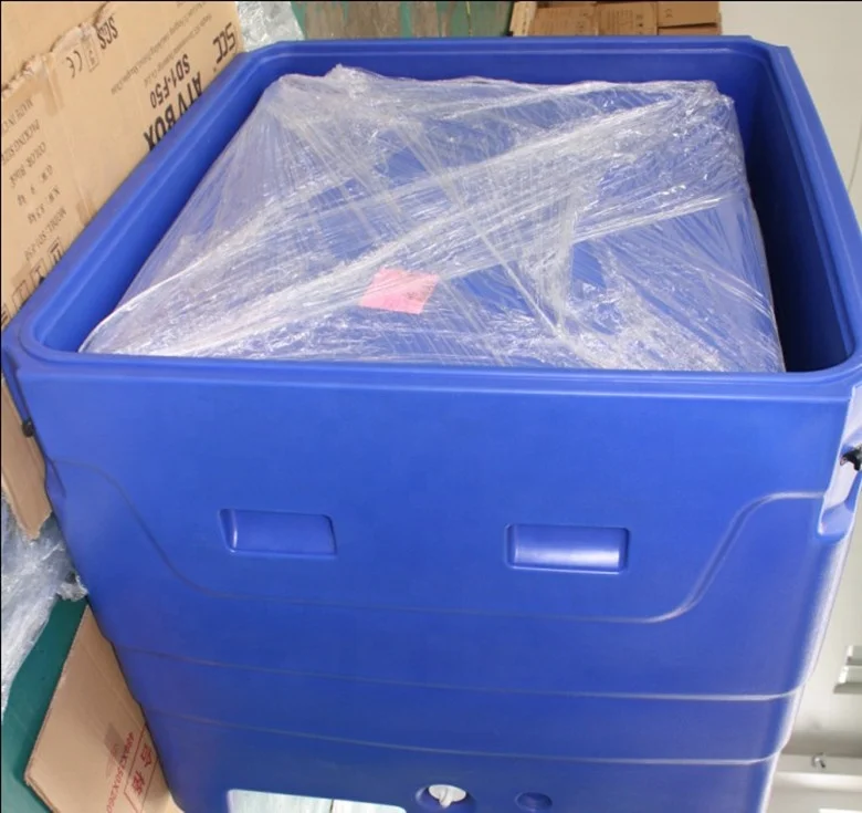 Охлаждающий контейнер большой емкости с изоляцией для хранения и транспортировки