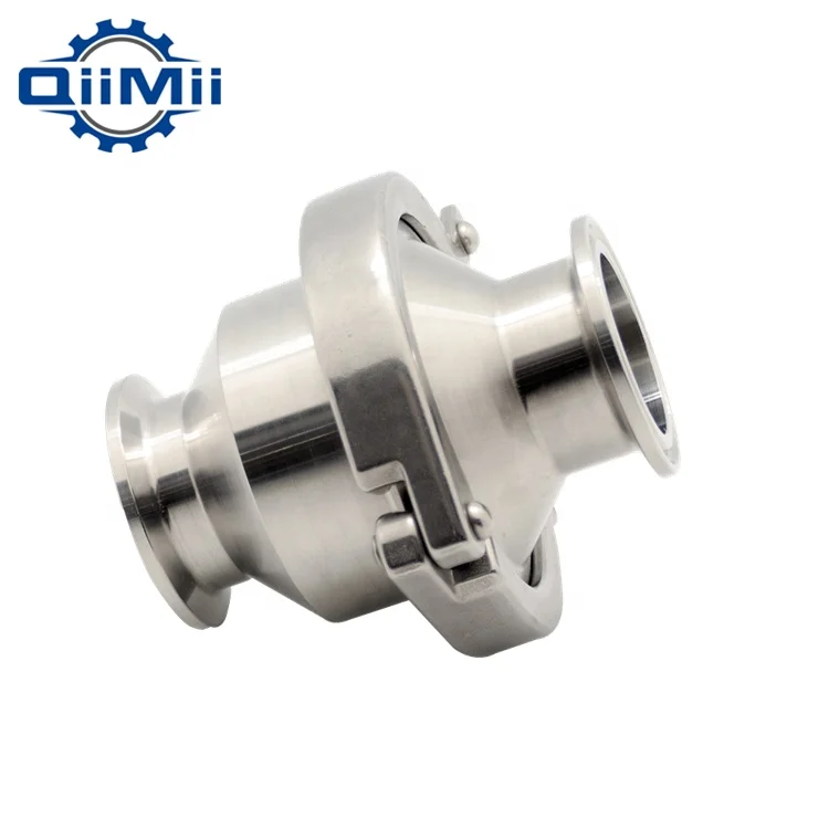 Санитарный одноходовой клапан из нержавеющей стали SS304 SS316L