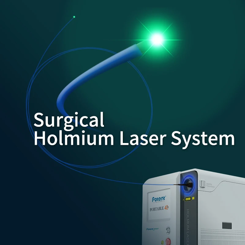 Desktop potent surgical urology stone holmium laser yag 40w kidney lithotripsy hospital equipment machinery laser urologia