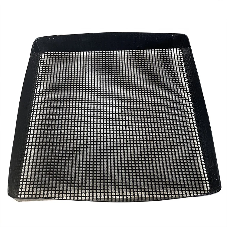 High-temperature  Grilling Mats for Barbecue,Crispy Basket, Meat Vegetable Grill Mesh BBQ Grill Mesh Tray for Grilling&Baking,