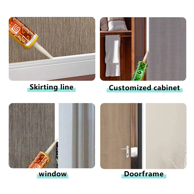 weather-resistant and aging-resistant neutral environmental protection glass glue adhesive
