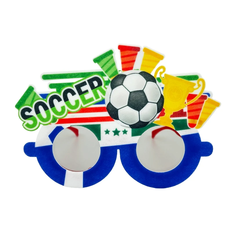 2024 Euro League Football Glasses Promotional Bar Club Party Decorations Fans Sunglasses for men and women