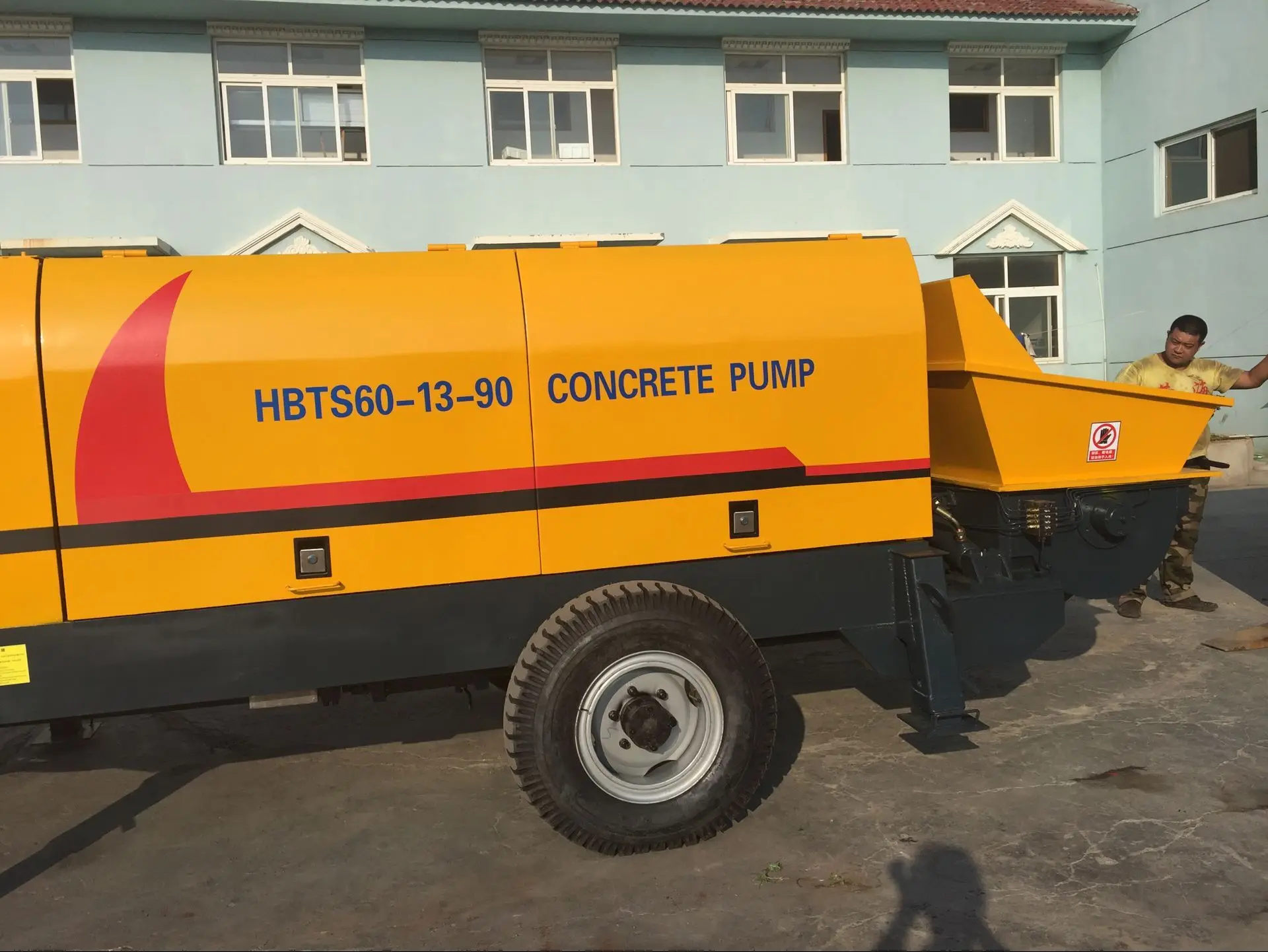 Chinese Brand Trailer Concrete Pump For Sale Widely Used In Construction Projects