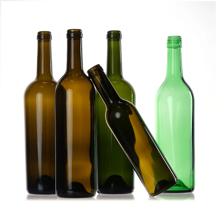 Top Quality Classic Elegant Highend Leadless Crystal Wine Bottle Glass Wine Bottle