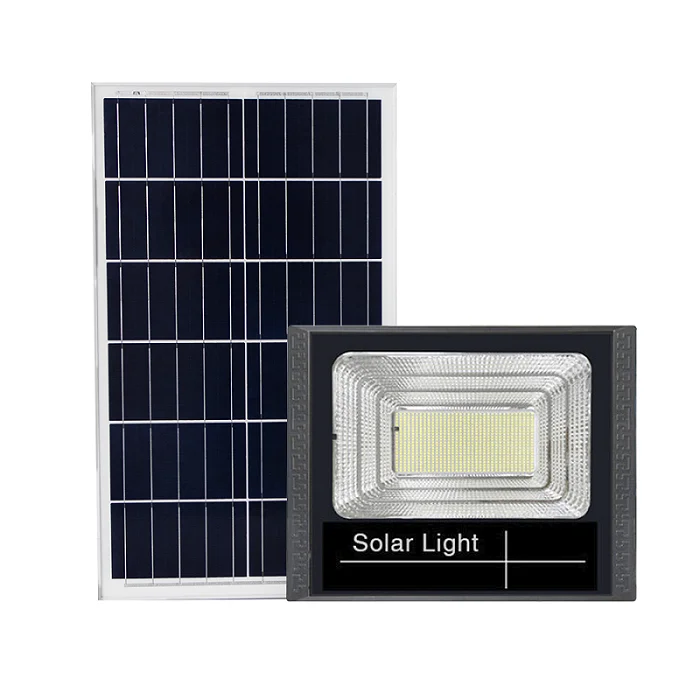 Прямая Продажа с завода наружные светоизлучающие диодные Солнечные прожекторы оптический пульт дистанционного управления защита от воды и молнии