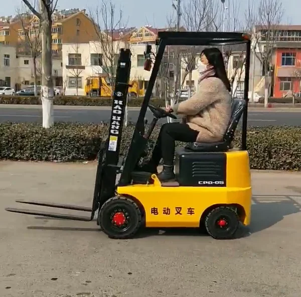 compact forklift high quality cheap price narrow aisle  600kg 2m  2.8m wheels 4 wheels  small size mini electric forklift price narrow aisle forklift