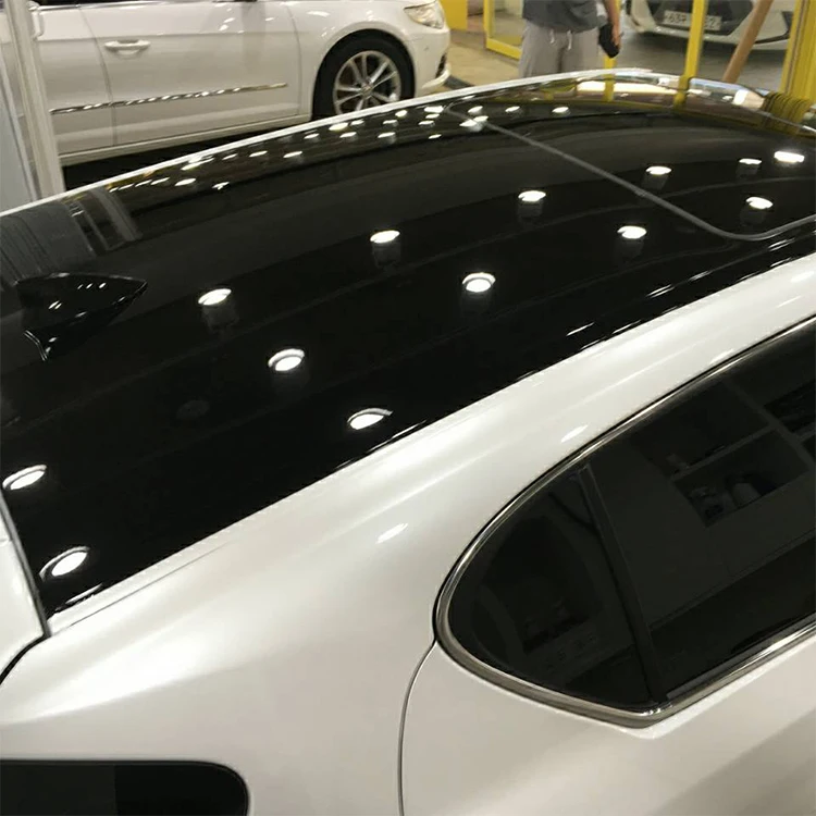  KPAL ТПУ панорамная наклейка на крышу автомобиля Солнцезащитная пленка Черная защитная для краски