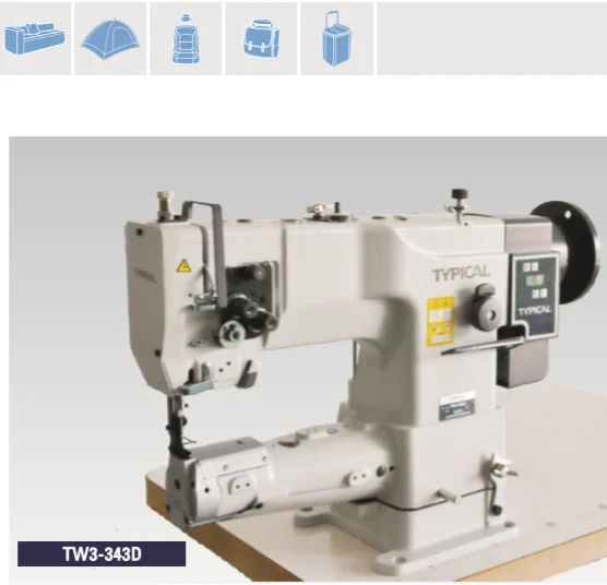 TW3-343D industrial sewing machines direct drive motor