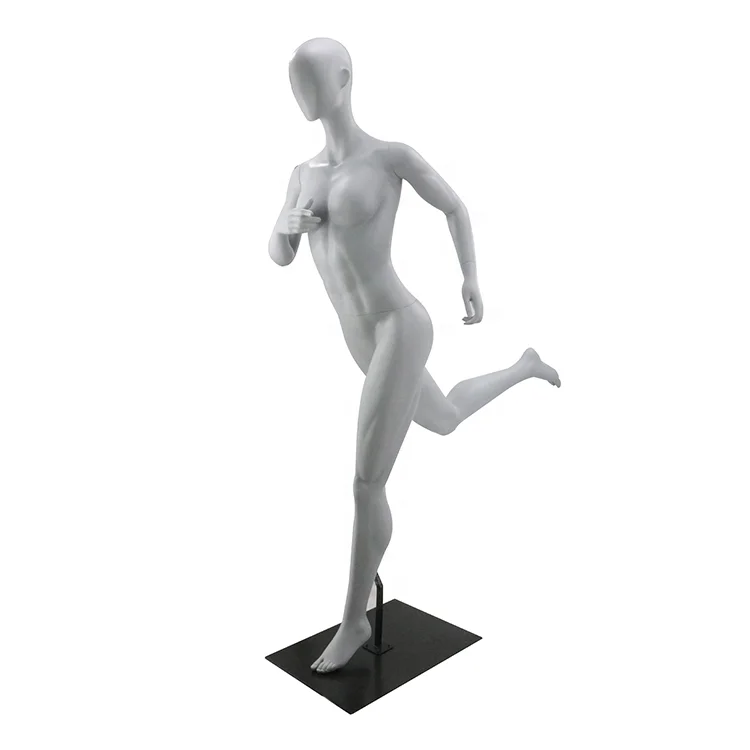 Professional Manufacturer Athletic Runner Style Abstract Female Mannequin