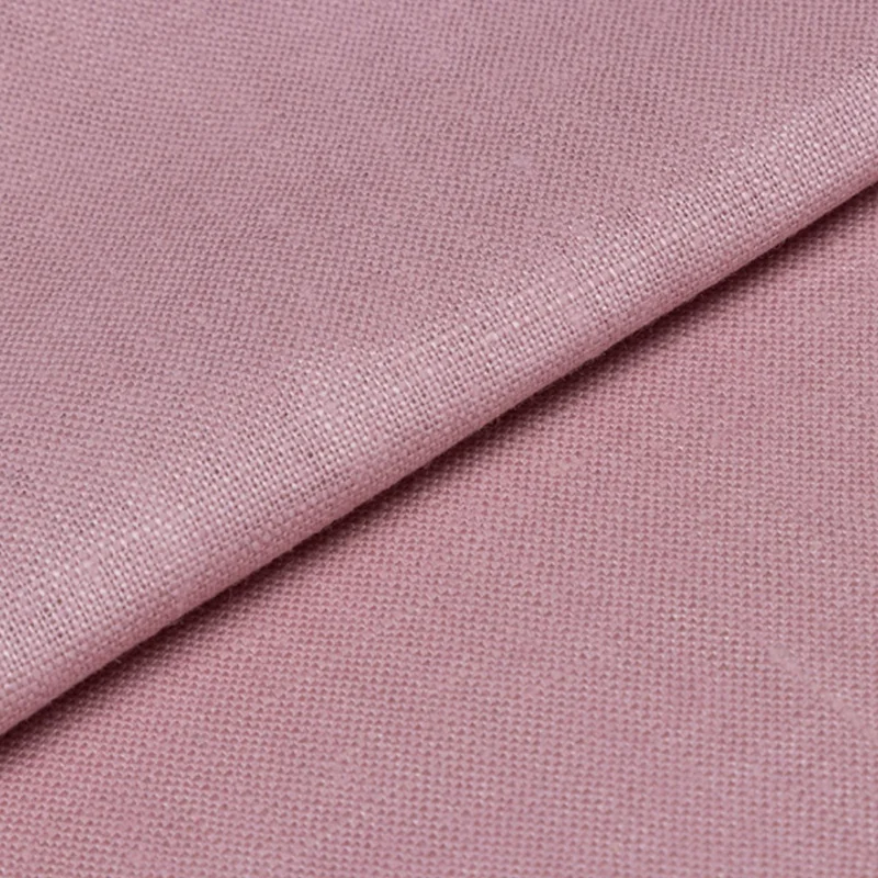 KEETE Multicolor choose pure linen fabric 100% linen washed organic linen fabric for shirts garment stock