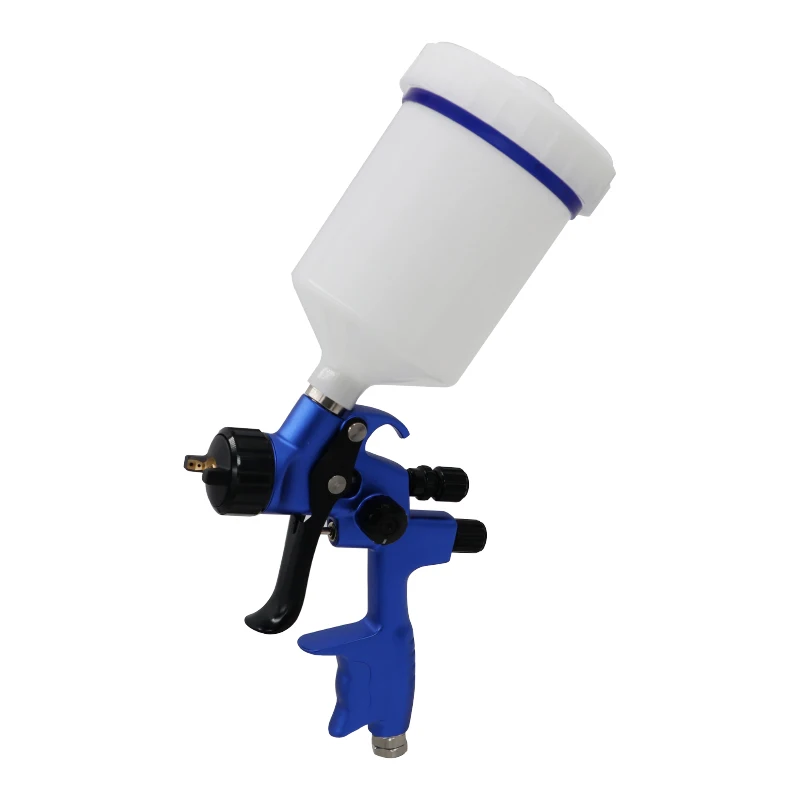 High Quality Professional HVLP  Spay Gun 1.3mm Stainless Steel Nozzle Gravity Airbrush For Car Painting