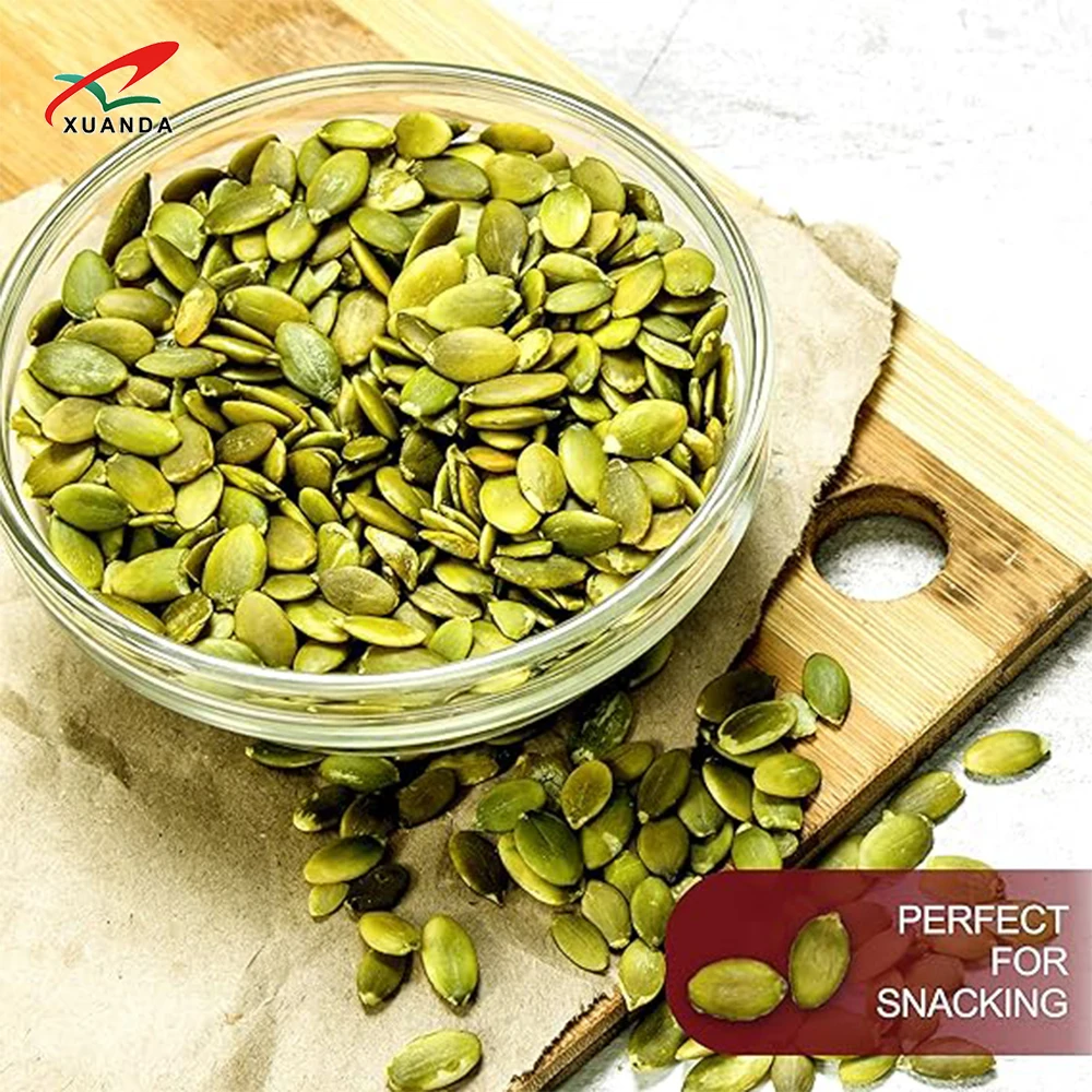 shine skin pumpkin seeds kernel grade single A&2A&3A Hot Selling Organic Cooked Peeled Pumpkin Kernels Squash Seeds