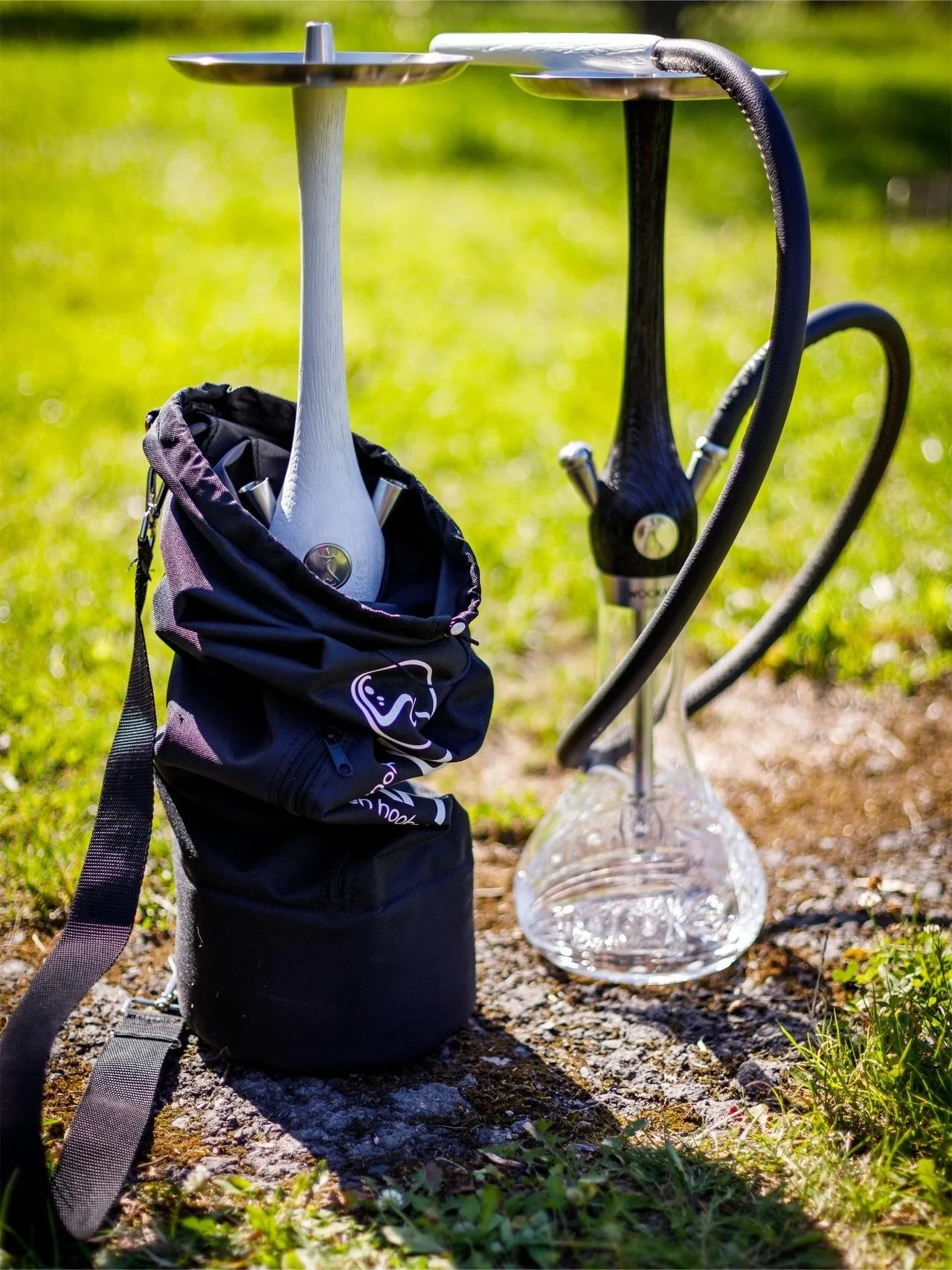 Хит продаж Высококачественный золотой деревянный кальянный кальян набор для курения роскошный со стержнем из нержавеющей стали