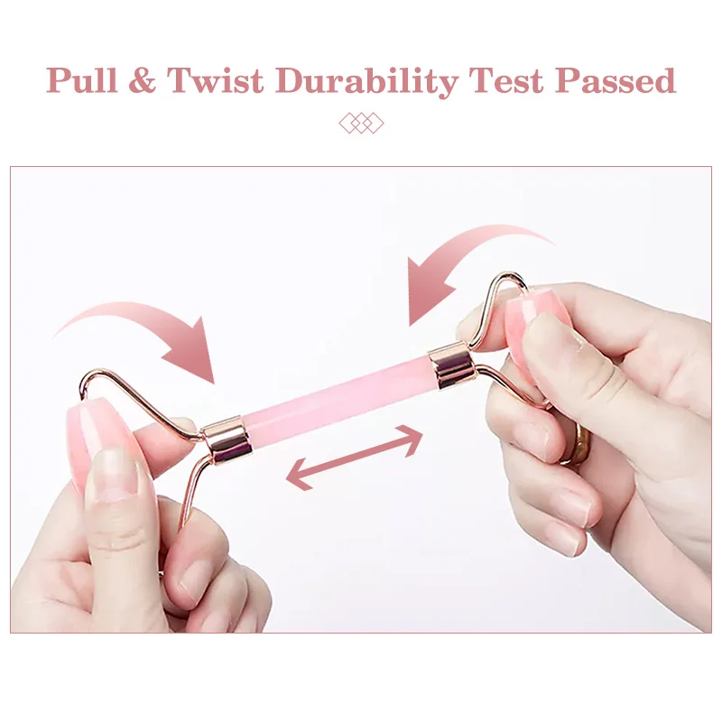 Beauty Guasha Massager Jade Roller Vibration Facial Green Pink Colour Box Face Neck Body Customized Logo Available Healthy Care
