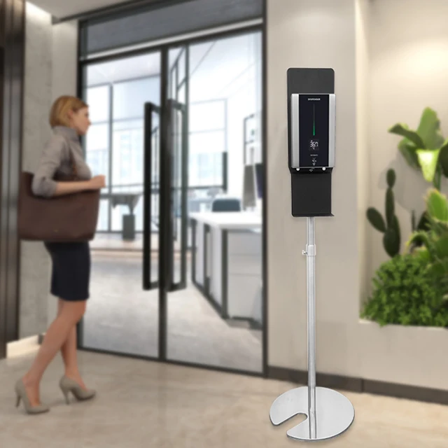  Решение IOT индивидуальное устройство для измерения температуры геля и диспенсер дезинфицирующего средства