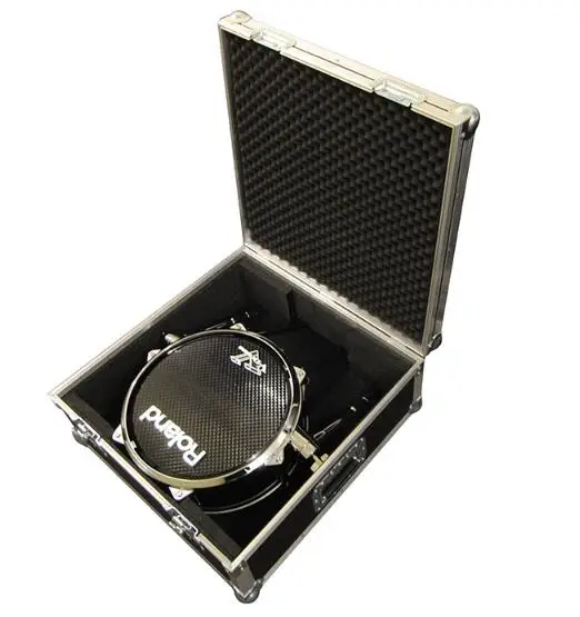Competitive price best-selling shockproof high quality plywood multi-functional aluminum drum sets cases