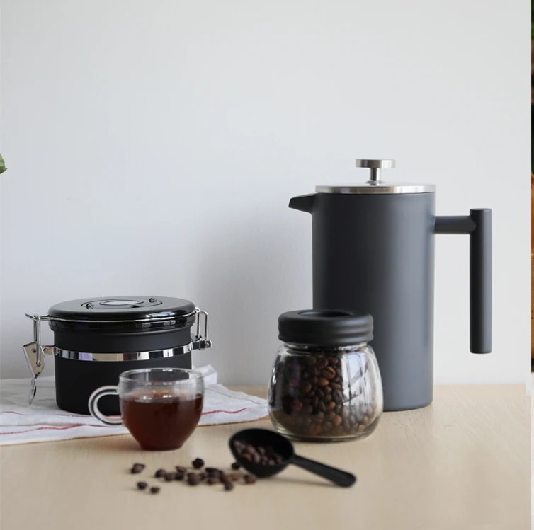 Фабрика Oem Производство Двойной Стены Изоляции французский Пресс из нержавеющей стали кофе пресс