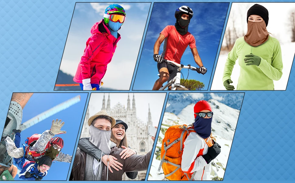 Customize Men Women Bike Motorcycle Protection Balaclava Mask Custom Balaclava Ski Mask