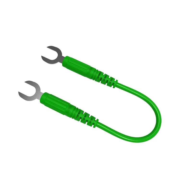 
CXSDDZ 8mm U type plug test leads instrument cable 