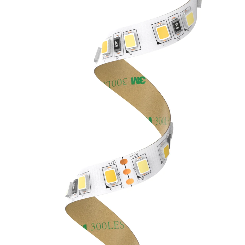 Новинка 2022 Двухцветная светодиодная водонепроницаемая лента 3 мм 4 5 8 Разъем usb tv подсветка 12 В ультратонкий маленький smd