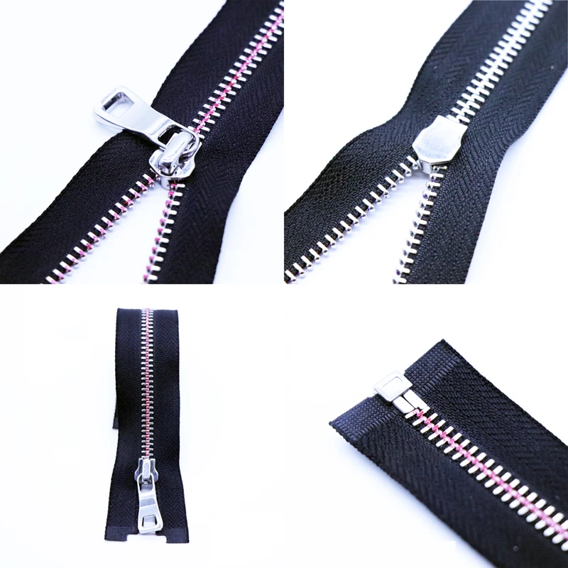 
metal zipper Y Teeth 5# black strong durable tape colorful teeth 