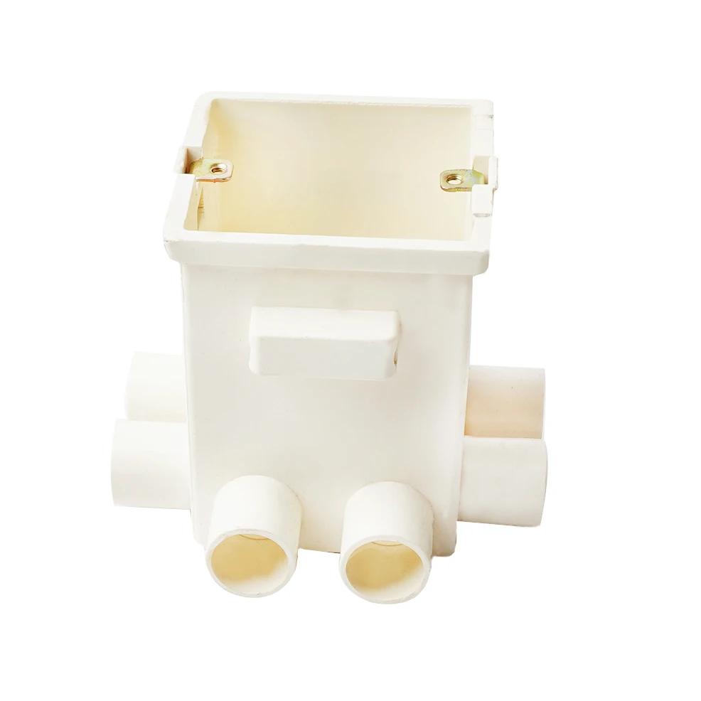 86 Type Wall Electrical Switch Socket Protector Bottom Surface Mount Junction Box