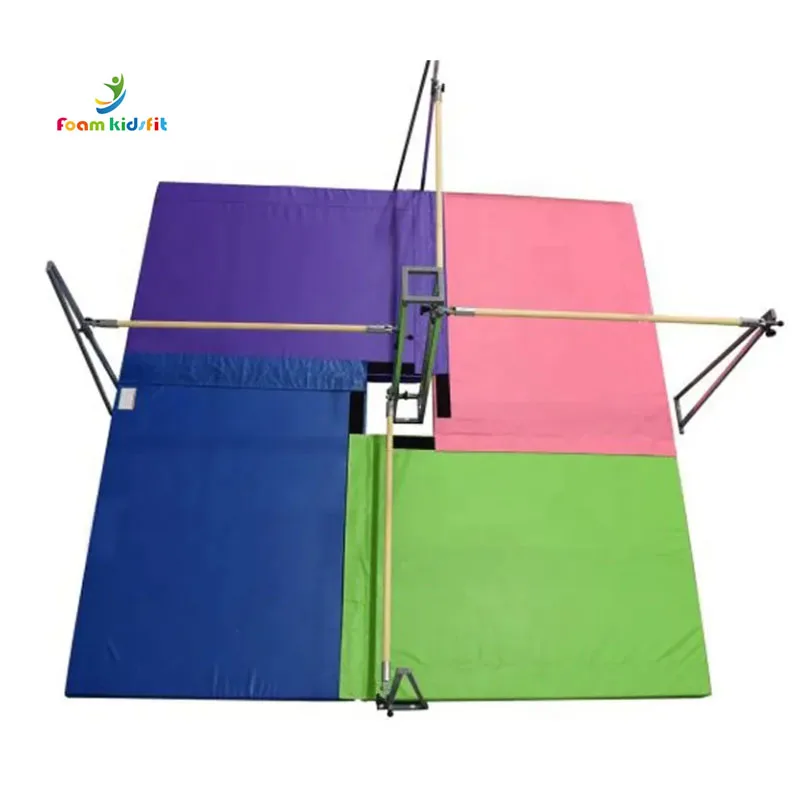 ZONWINXIN High Quality crash mat gymnastics equipment landing mat FITTED QUAD BAR MATS