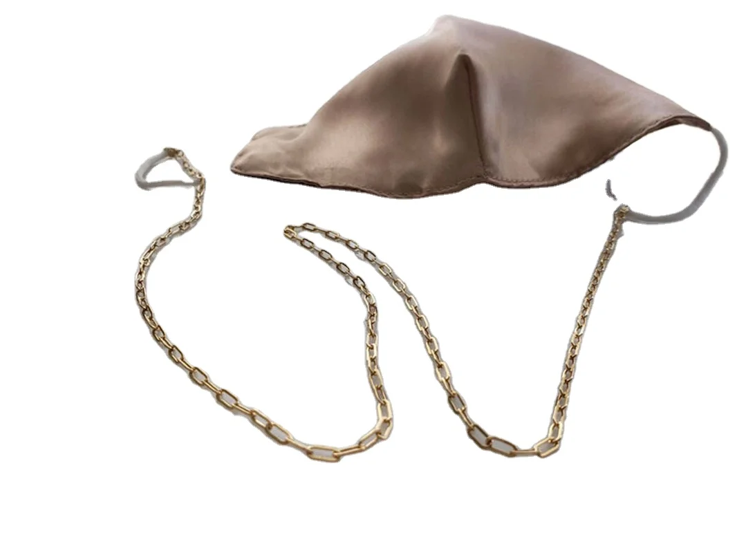 Face Masking Chain Retainer String Anti-slip Wholesale Gold Link Glasses Chain Necklace Beads Sunglasses Straps Lanyard