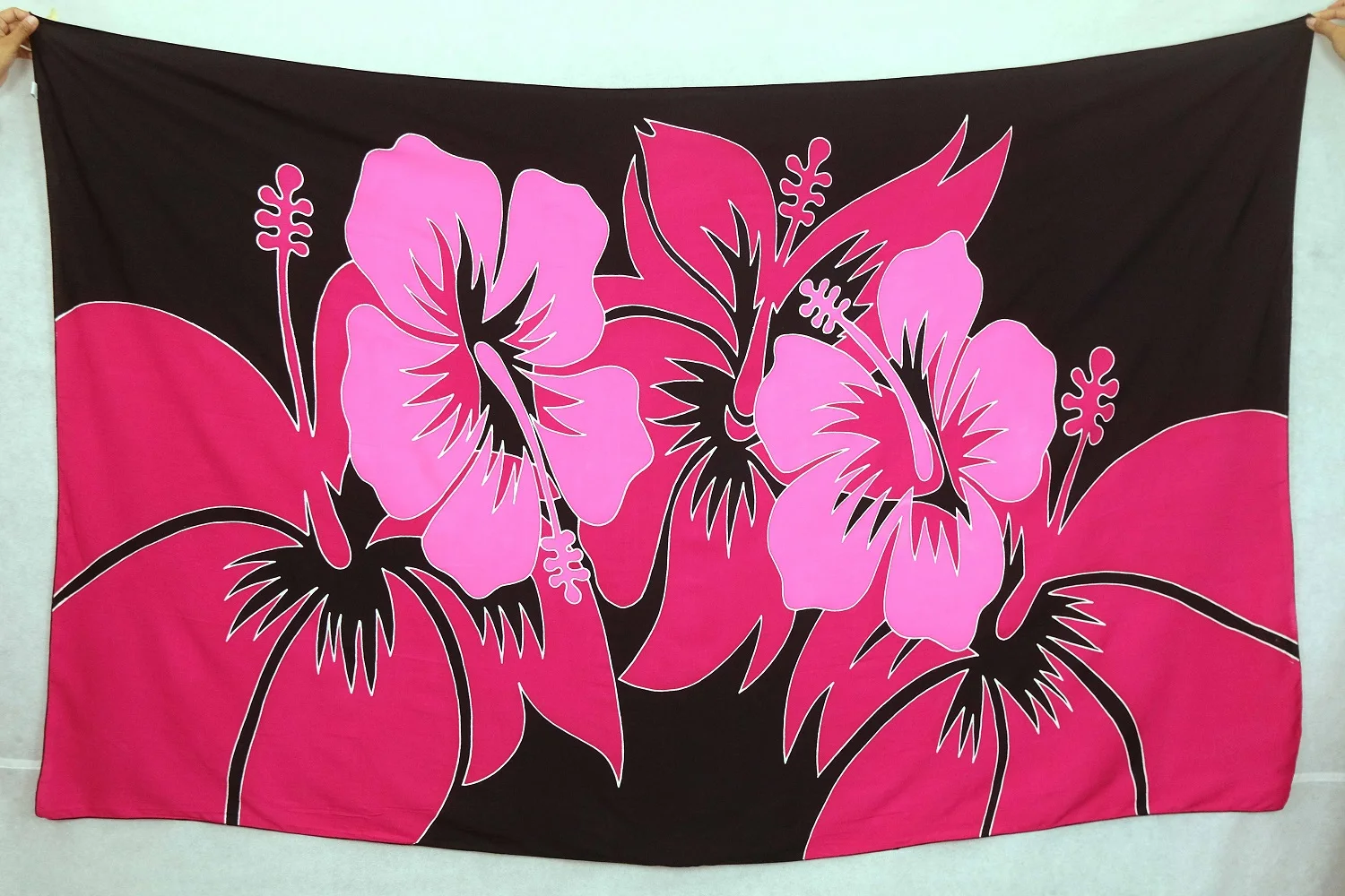 Indonesian Sarong Batik 100% Rayon Material High Quality & Premium Design OEM Support Wholesale Reasonable Price For Women Cloth