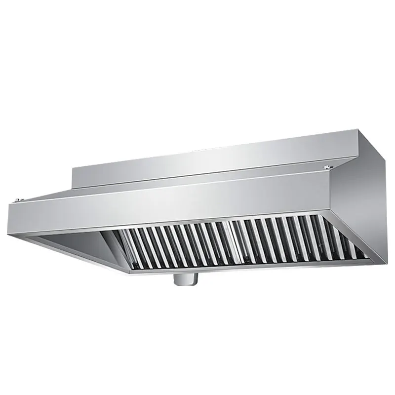 Good quality Commercial thickened stainless steel   restaurant kitchen range hood