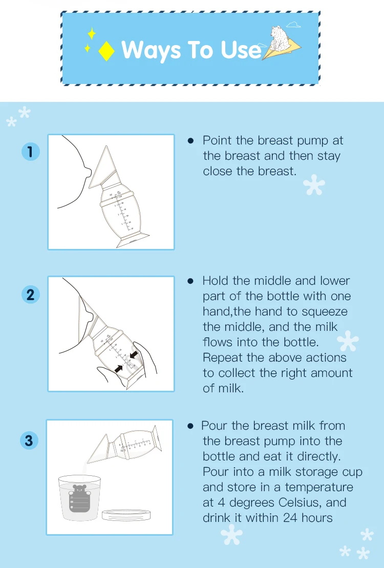 Ручные силиконовые насосы для грудного молока кормления детей автоматический коррекционный молокоотсос беременных