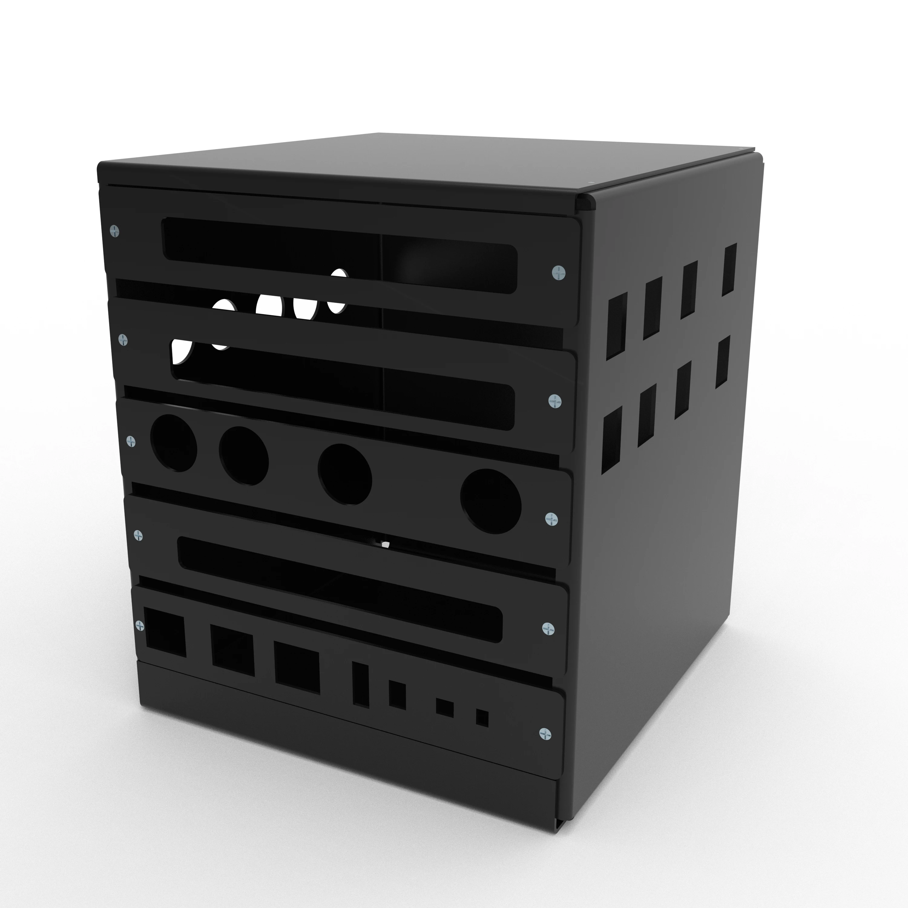 Изготовленный на заказ алюминиевый корпус из нержавеющей стали металлический прототип корпуса коробка листового металла изготовление