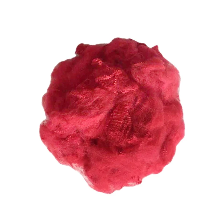 Wholesales China Manufacture 3D/7D/15D Recycled Polyester Staple Fiber PSF